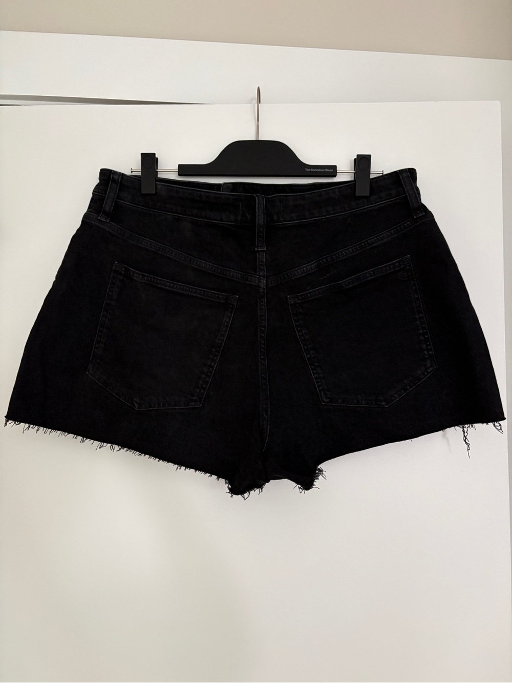 Madewell Black High-Rise Denim Cutoff Shorts - Picture 2 of 5